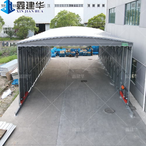 花都方案 当移动式伸缩帐篷遇上智能物流仓储